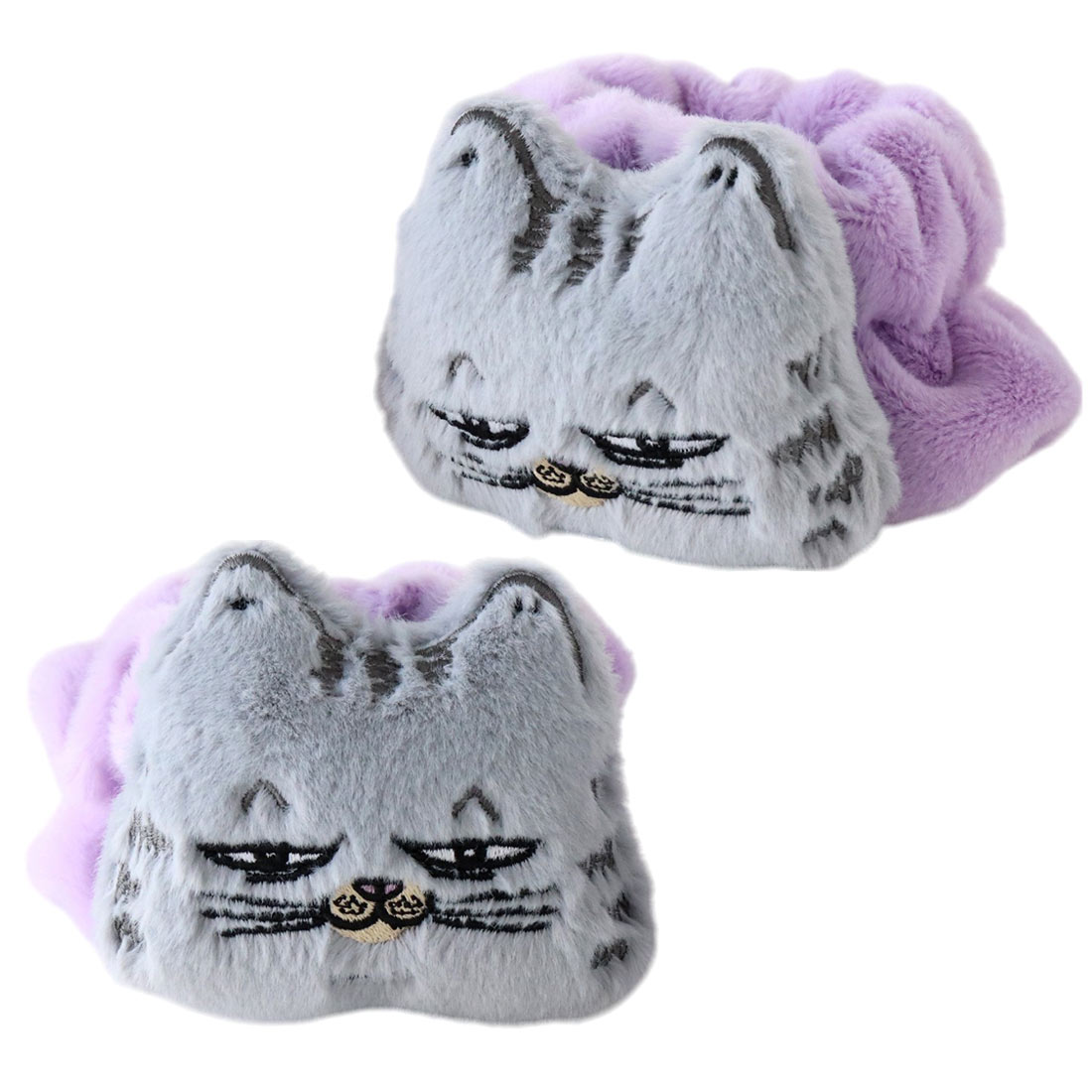 ねこに転生したおじさん　アームバンド　ガンちゃん　パープル