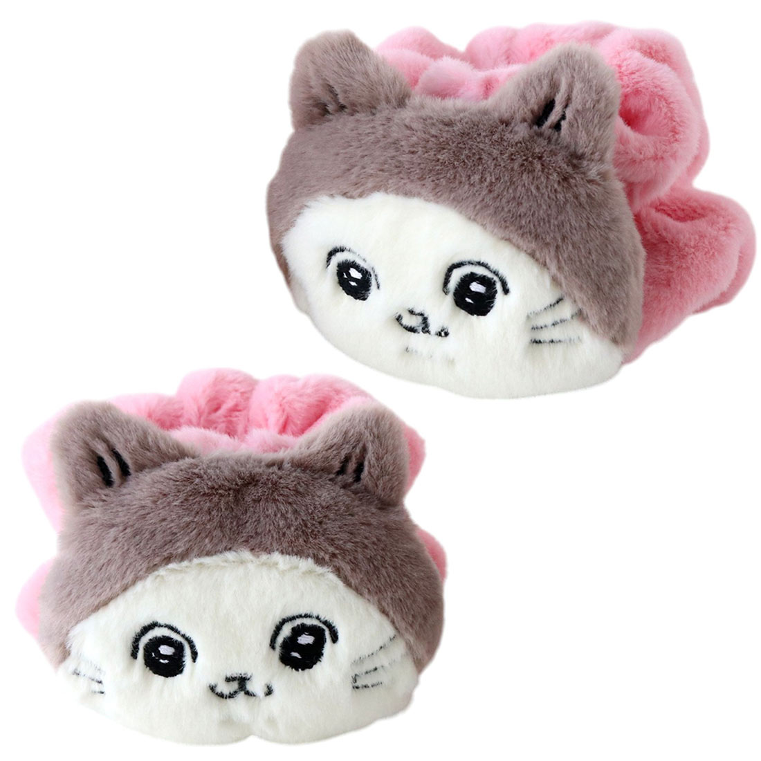 ねこに転生したおじさん　アームバンド　みたらしちゃん　ピンク