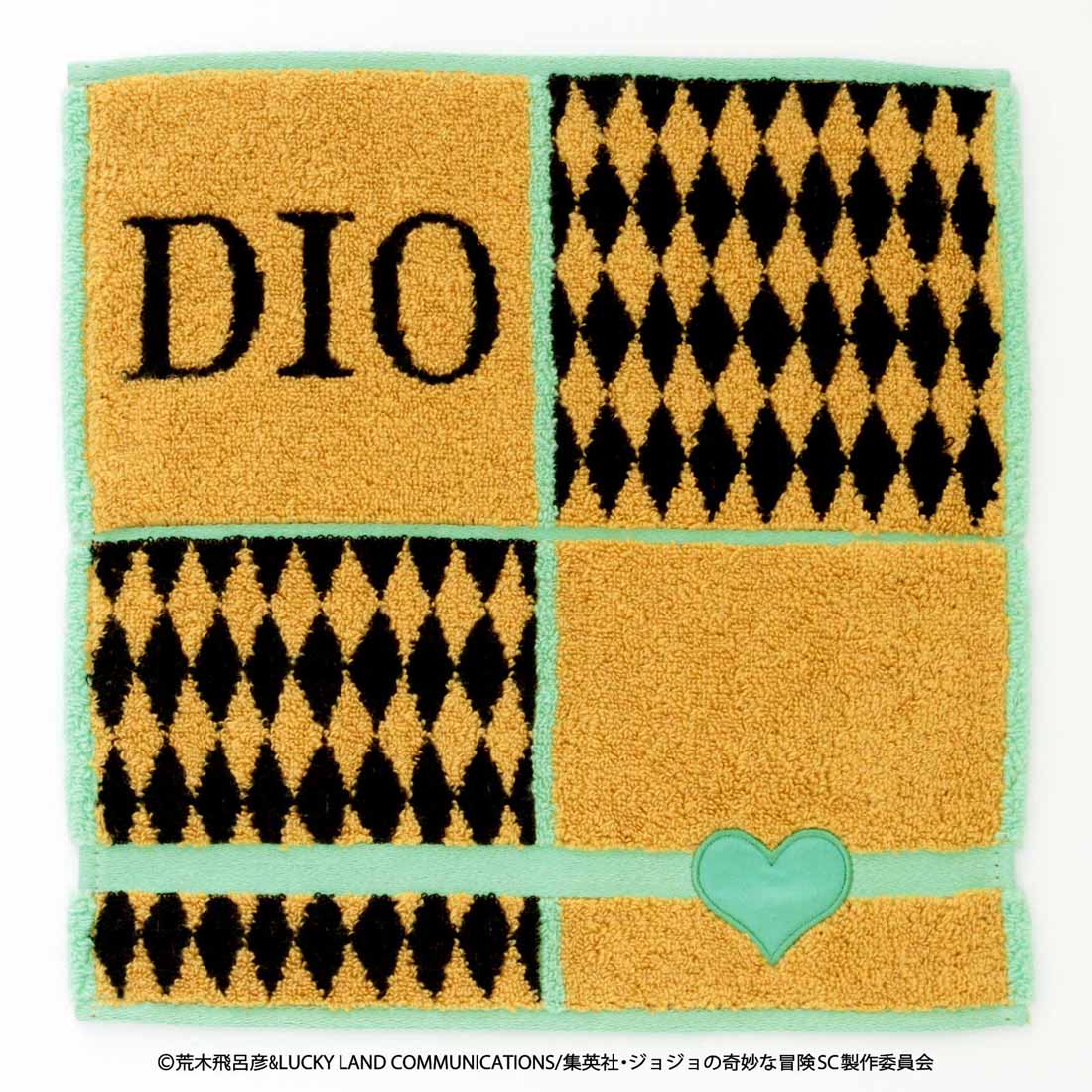 ジョジョの奇妙な冒険　ストーンオーシャン　タオルハンカチ　DIO