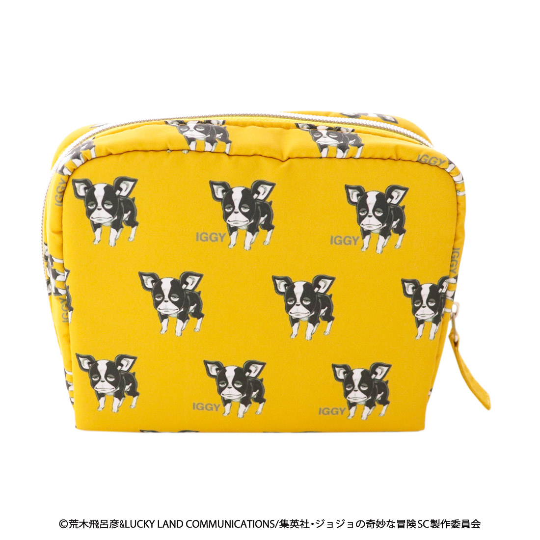 ジョジョの奇妙な冒険　スターダストクルセイタ゛ース　ポーチ　イギー　イエロー