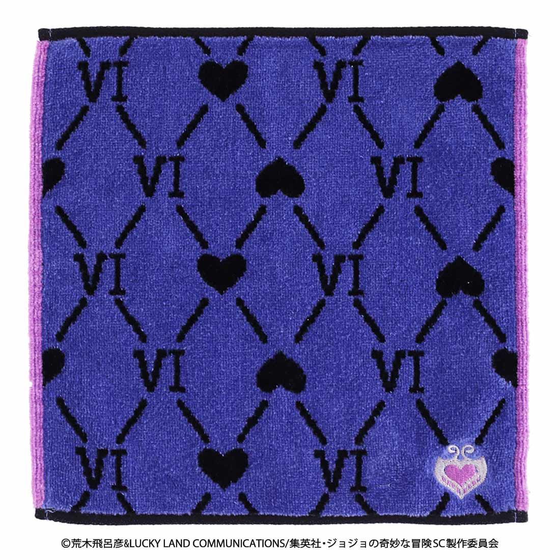 ジョジョの奇妙な冒険　スターダストクルセイタ゛ース　タオルハンカチ　ヴァニラ・アイス