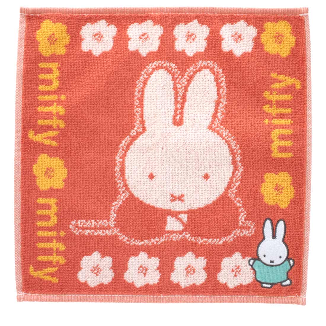 ミッフィー　タオルハンカチ　ブルーナカラー　【miffy】