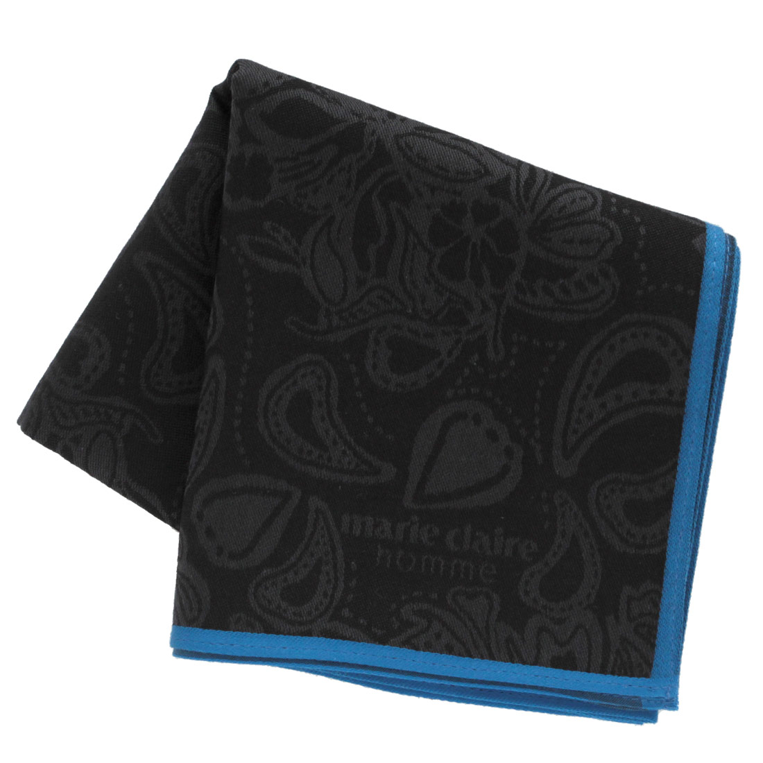 マリ・クレール オムハンカチ　ペーズリー【marie claire homme】