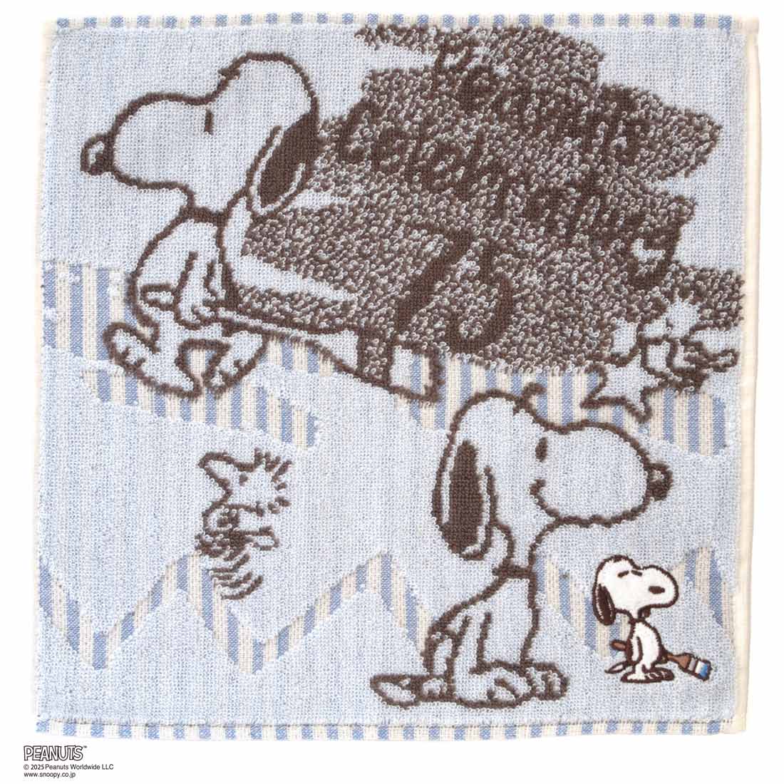スヌーピー　タオルハンカチ　Celebrating　（専用パッケージ入り）　【PEANUTS】