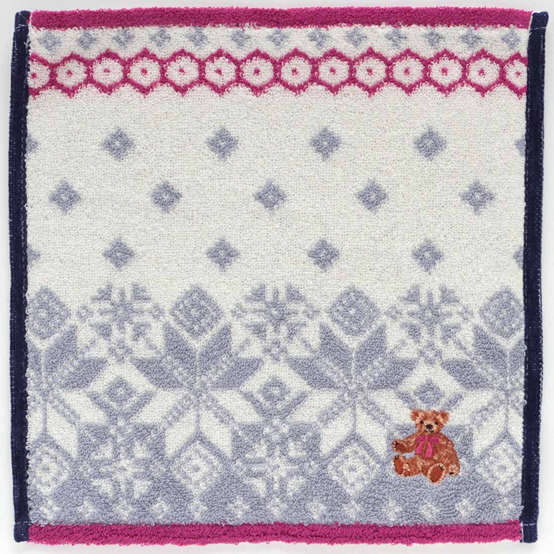 ソフィスティ　タオルハンカチ　ノスタルジック　グレー　【sophisty】