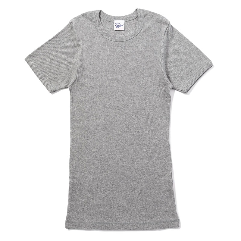Rib Crewneck S/S Tee
