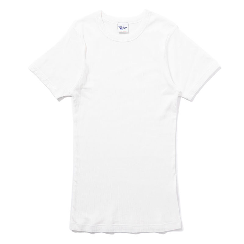101C  Rib Crewneck S/S Tee