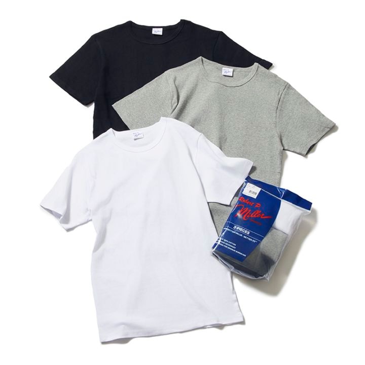 3P Panel-rib  Crewneck Tee