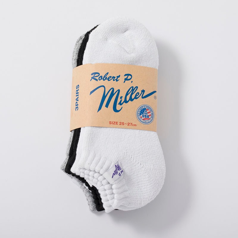 3P Ankle length socks 25-27cm