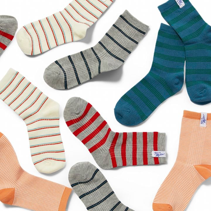 Crew length socks 23-25cm