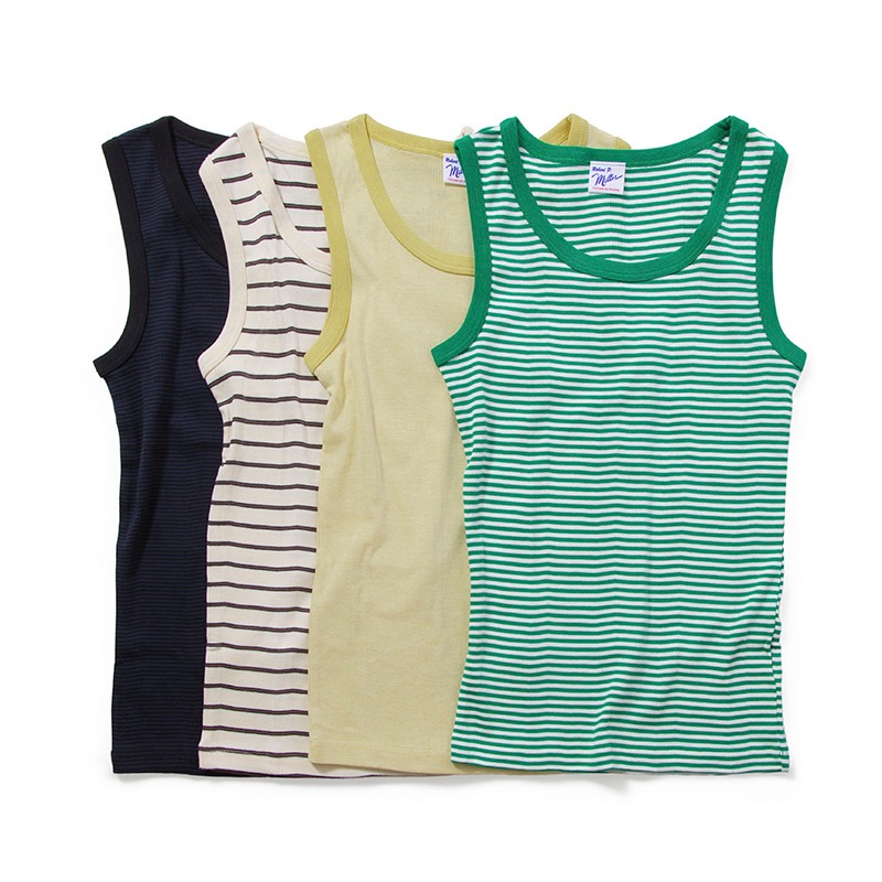 808C  Panel-rib Tanktop