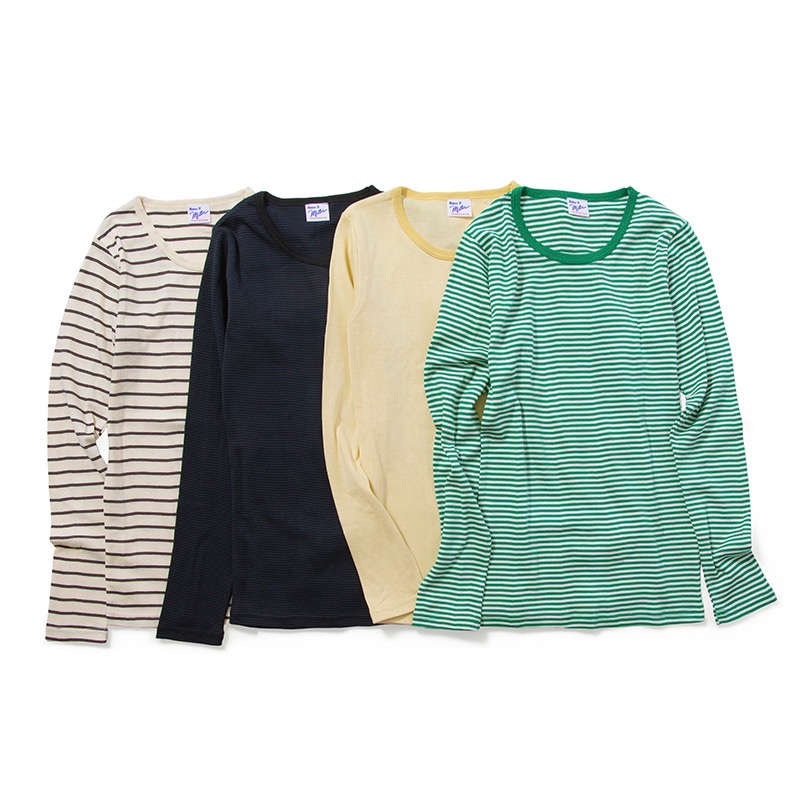 813C  Panel-rib L/S Tee
