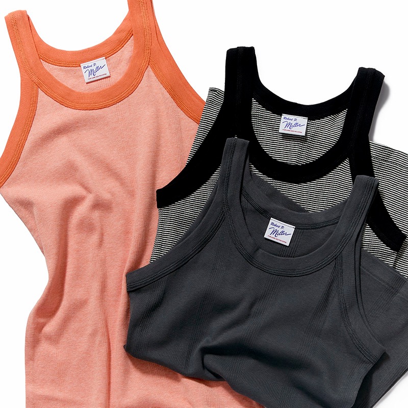 831C  Panel-rib Tanktop PAN-A