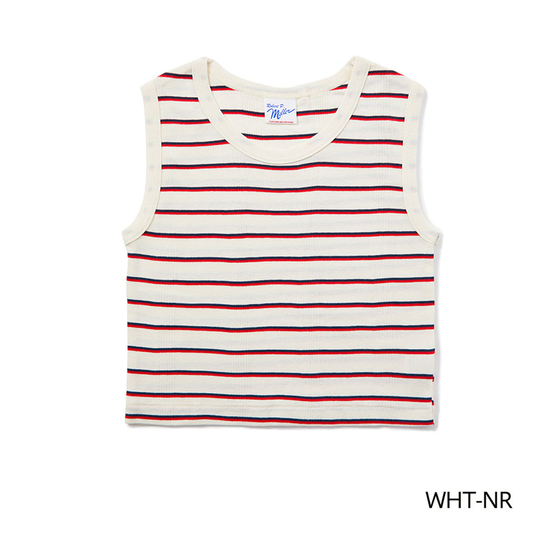Panel-rib Cropped Tanktop