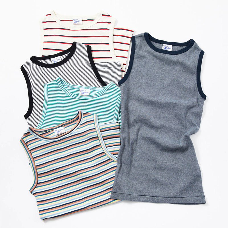 838C  Panel-rib Tanktop