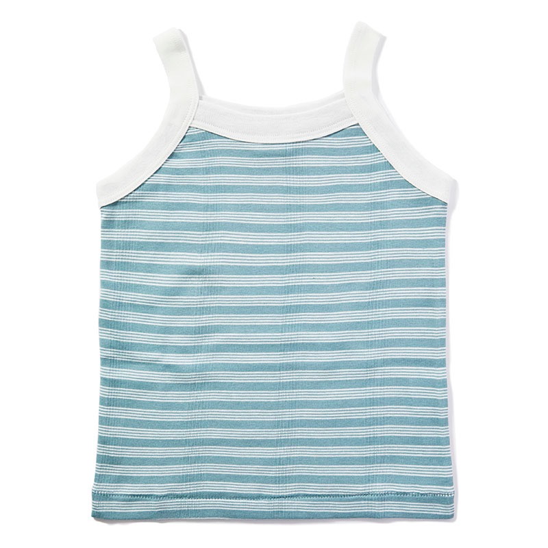 846C  Panel-rib Cropped Tanktop