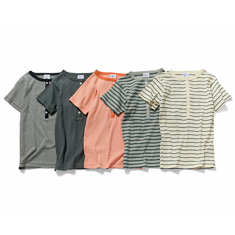 864C  Panel-rib H/N Tee