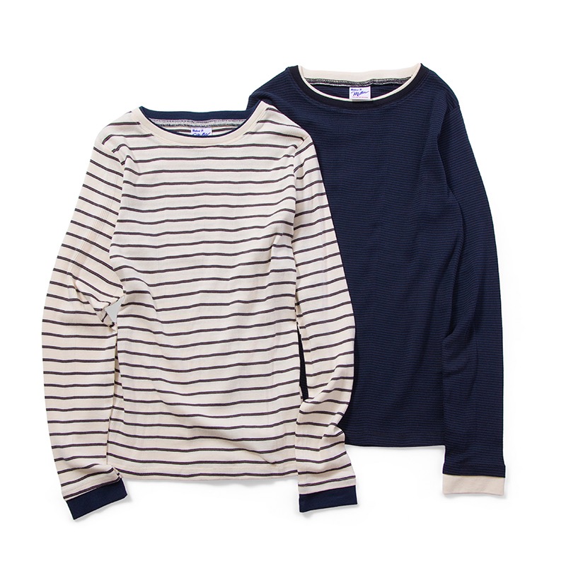 868C  Panel-rib L/S Tee