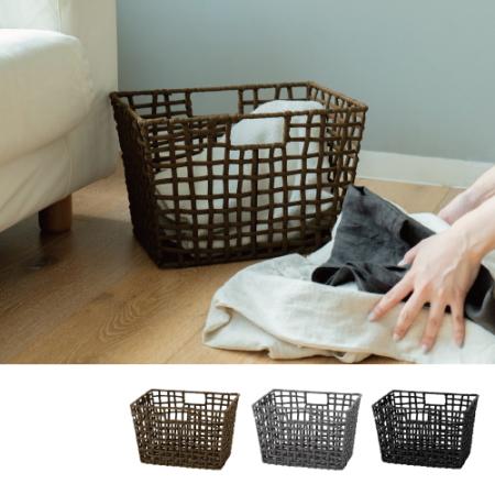 ROUGH KNIT BASKET WIDE L_size （ラフニツト バスケット ワイドL）