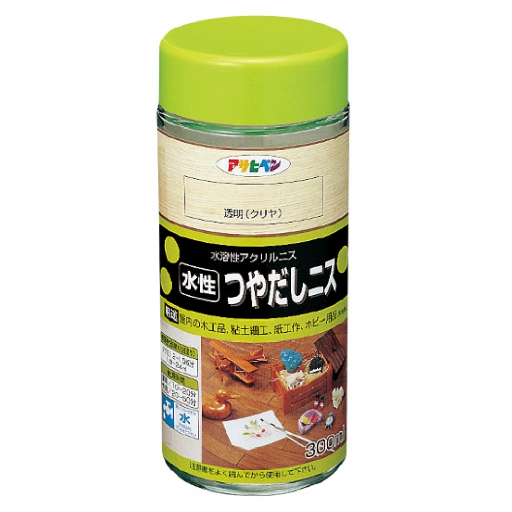 アサヒペン 水性つや出しニス 300mL