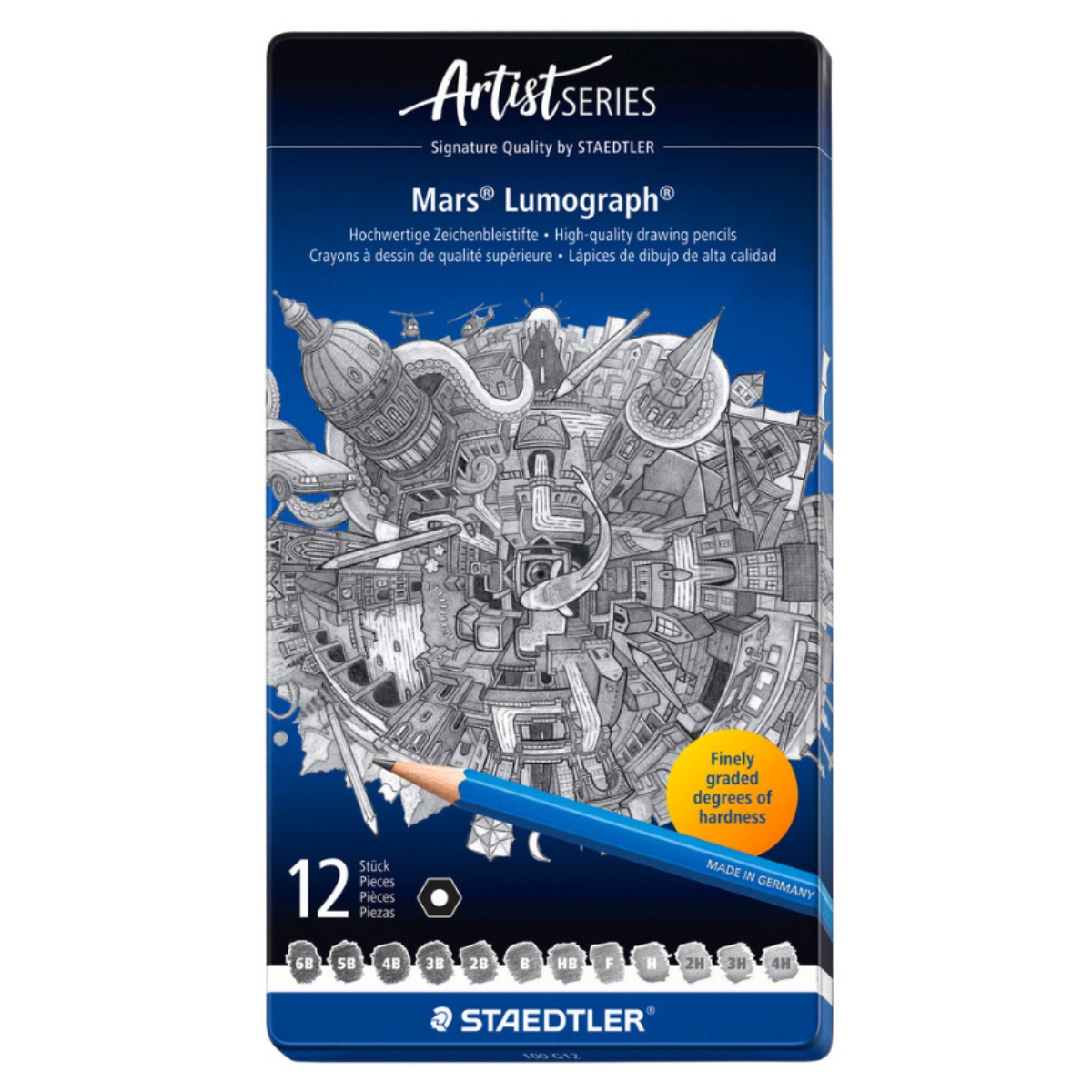 ステッドラー ルモグラフ高級鉛筆 全2セット