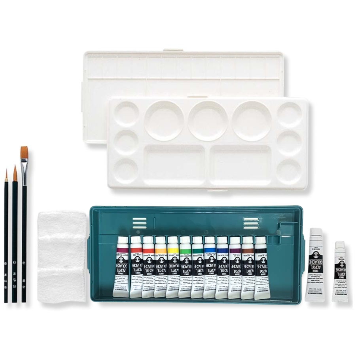 ターナー色彩 アクリルガッシュ プライムセット　全7セット