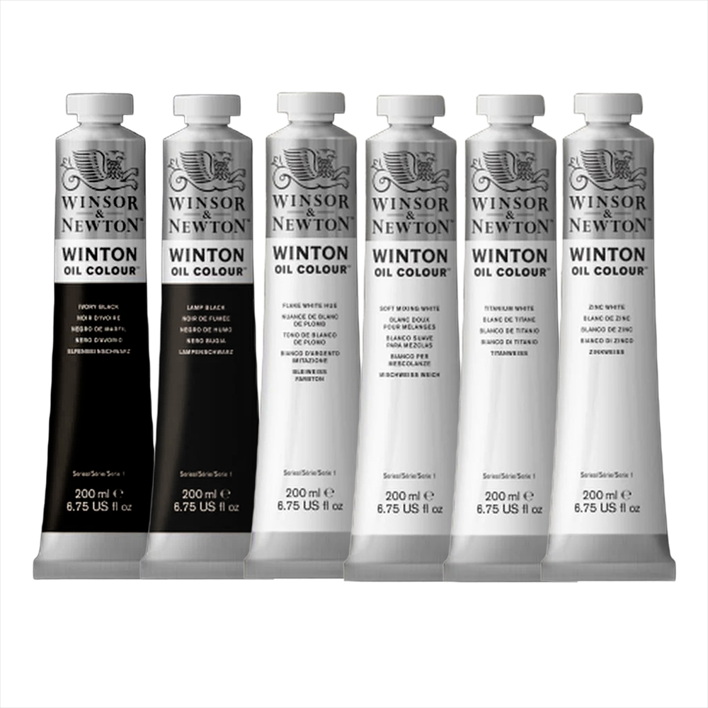 ウィンザー＆ニュートン ウィントンオイルカラー 200mL 単色　全6色