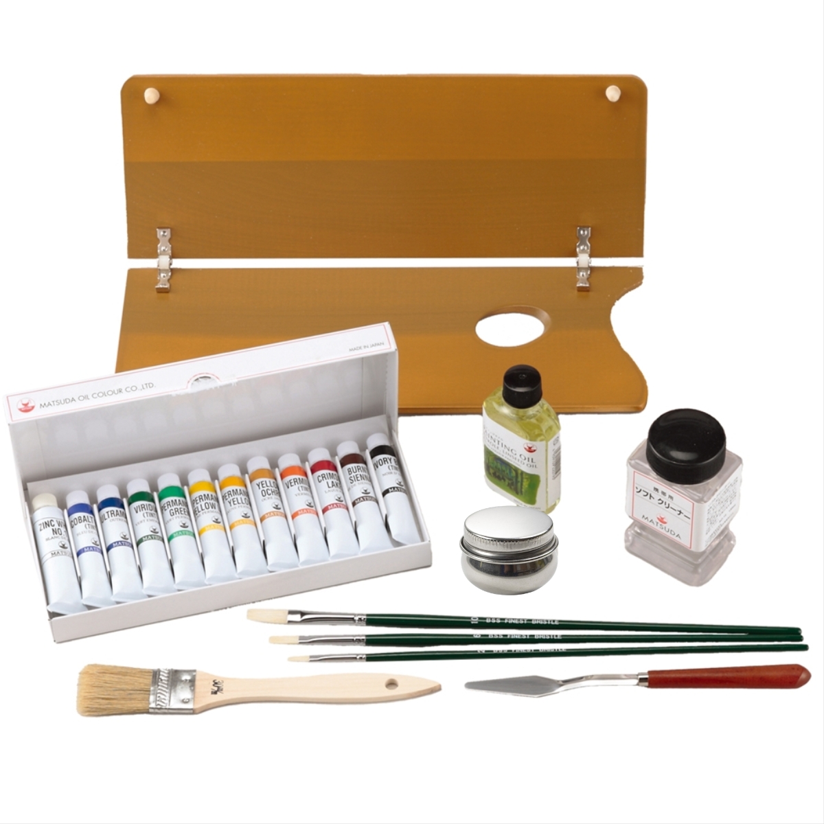 油彩画スターターセット E-2 ミニバッグM