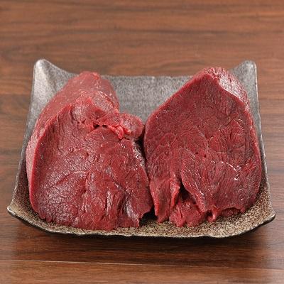 【不定貫】【純国産】馬肉　赤身　モモ　100g　ブロック　冷凍