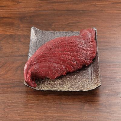 【不定貫】 馬肉　【純国産】赤身ヒレ　1kgブロック　磨き成形済み　冷蔵
