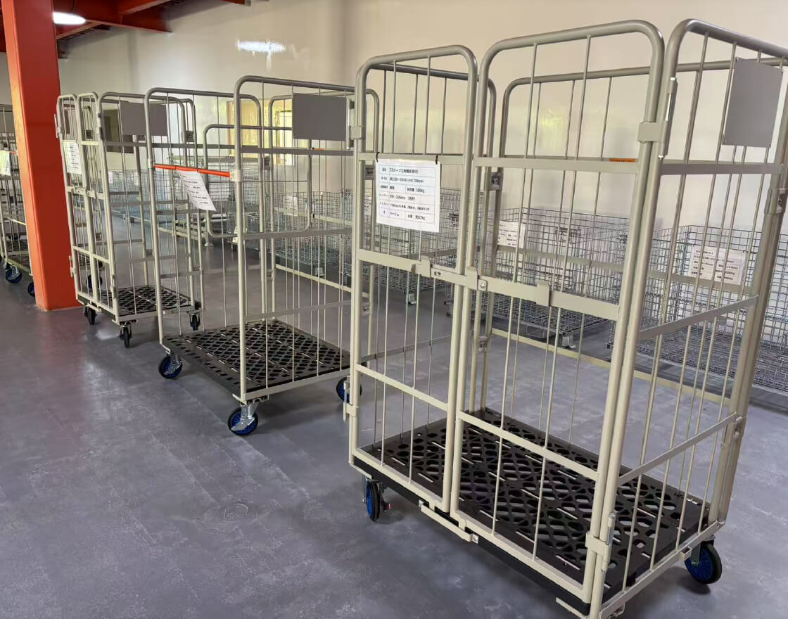 【大量注文50台以上～】新品カゴ台車 カーゴ W1100×D800×H1700mm