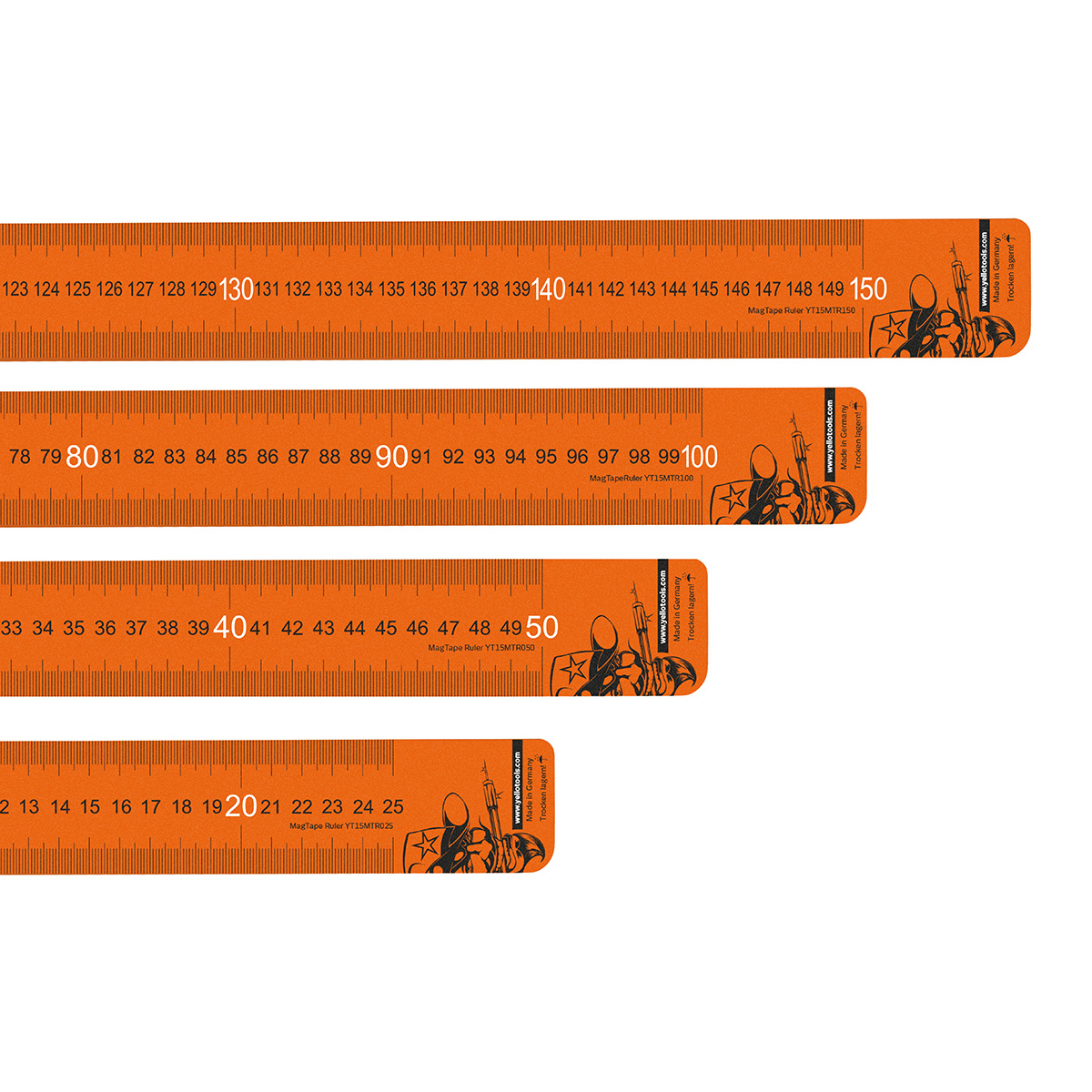 マグテープルーラー（仮止めマグネット定規）