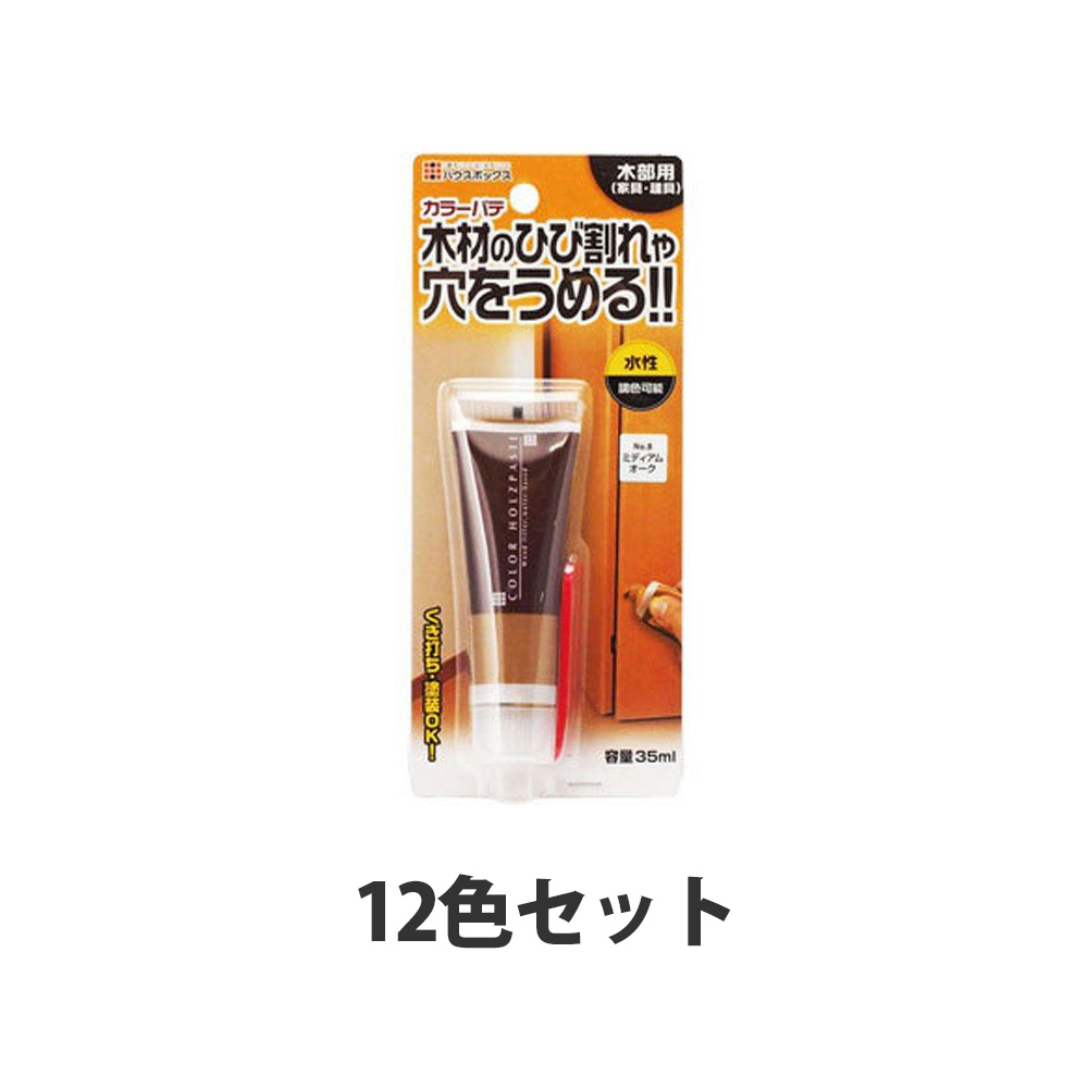 カラーパテ　全12色セット