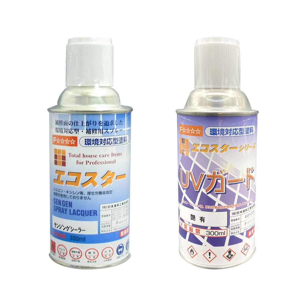 エコスターサンディングシーラー／UV ガード セット