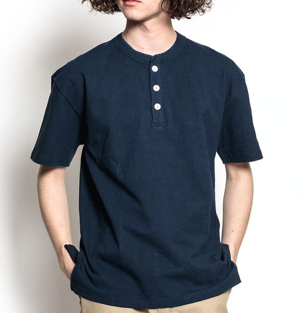 Good wear (グッドウェア)　ヘンリーネック S/S TEE Tシャツ A12