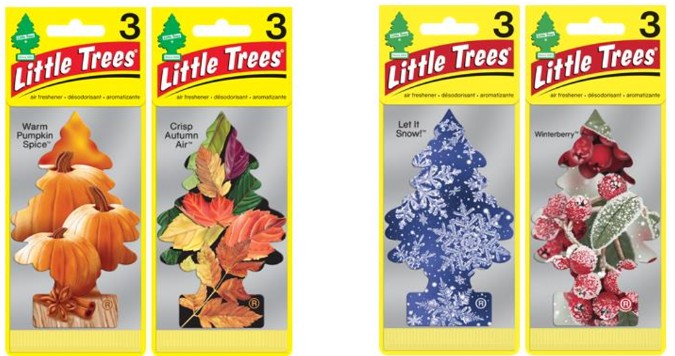 【限定品】LITTLE TREES リトルツリー 芳香剤 エアフレッシュナー (3個パック) ガチャ A07