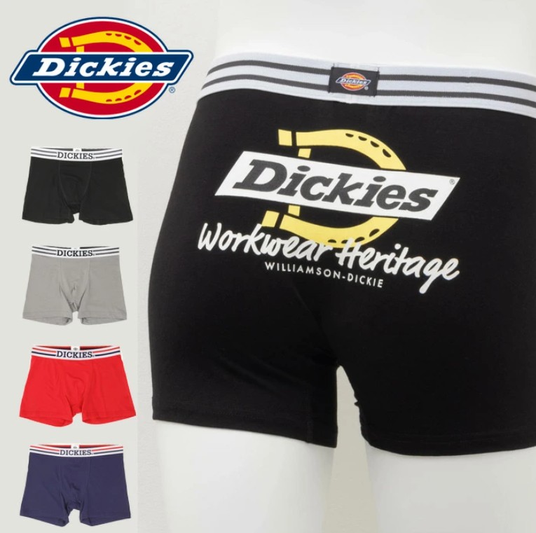 DICKIES (ディッキーズ) DK NEW LOGO ニットボクサー パンツ A02