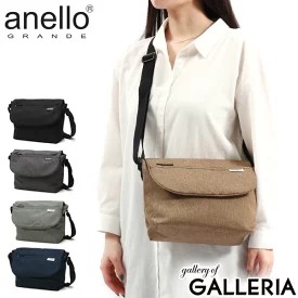 anello GRANDE (アネログランデ) ショルダーバッグ シンプルメッセンジャーバッグ レディース 軽量 撥水 SPS かばん A18