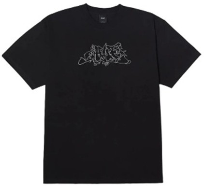 HUF(ハフ) OUTLINES S/S TEE アウトライン ショートスリーブ Tシャツ 半袖 A01