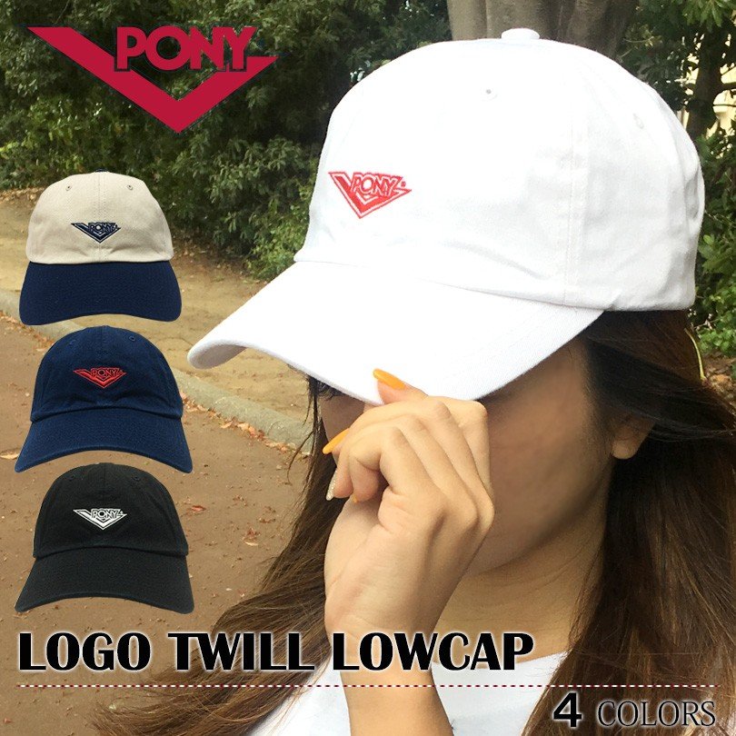 PONY(ポニー) ロゴ ロー キャップ　アソートセール10個