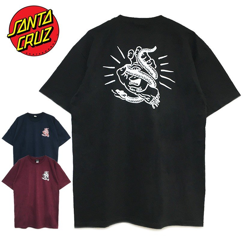 SANTA CRUZ(サンタクルーズ) SNAKE BITE Tシャツ