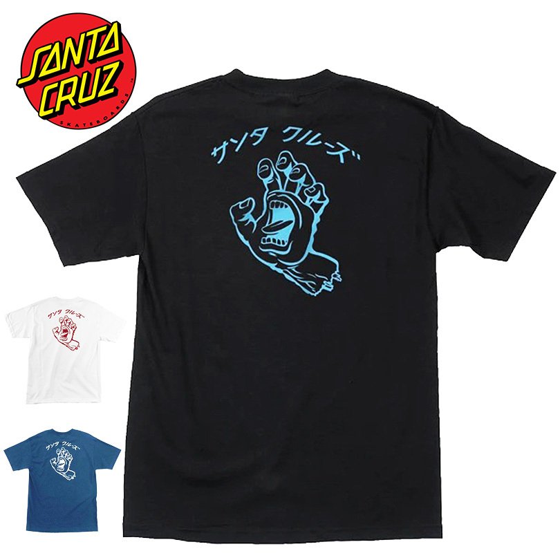 SANTA CRUZ(サンタクルーズ) カタカナハンド Tシャツ