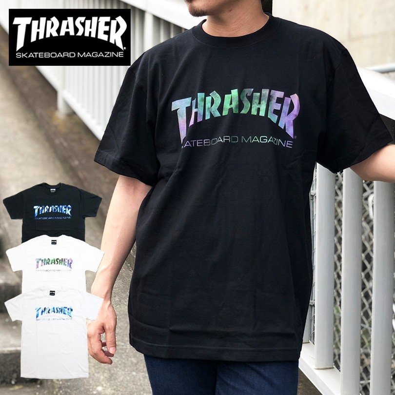 THRASHER(スラッシャー) マグロゴタイダイ  Tシャツ A09