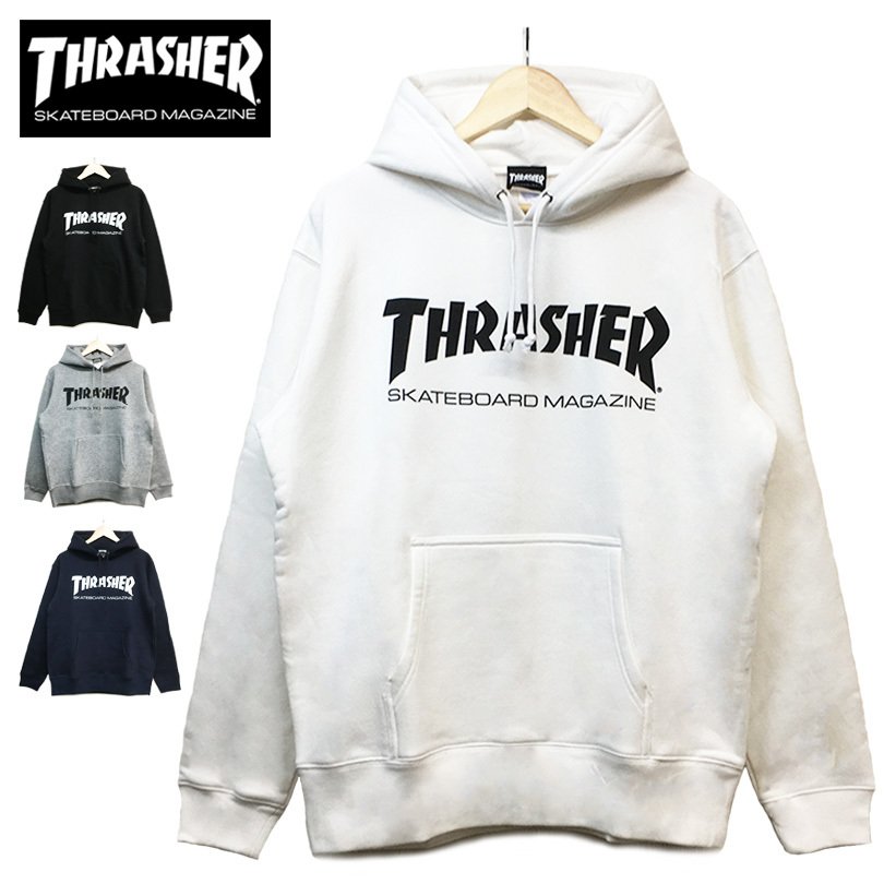 THRASHER(スラッシャー) マグロゴ パーカー A09