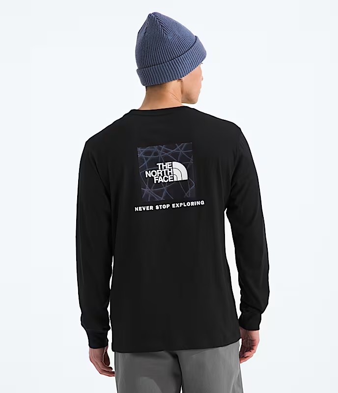 THE NORTH FACE (ノースフェイス) FALL 2025秋 Men's Evolution Box NSE Graphic ロングスリーブ Tシャツ 長袖 ロンT A01