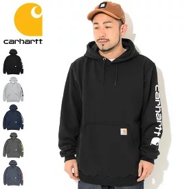 Carhartt(カーハート) K288 M MW Signature Sleeve Logo Hdd Swtsh スウェット パーカー A01