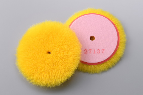 衝撃吸収イエローソフトウールバフ