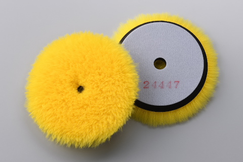 伸縮イエローソフトウールバフ