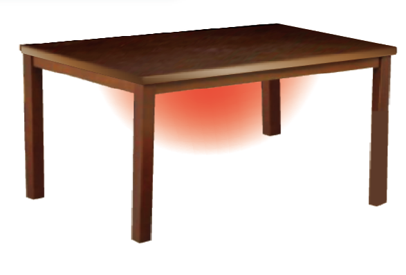38KA(85×135×H68cm) ハイタイプ【こたつ単品】