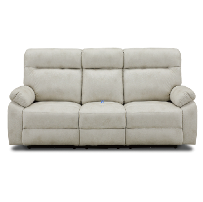 GIE-2330IV　電動ソファ シェル 3P3シーター　アイボリー